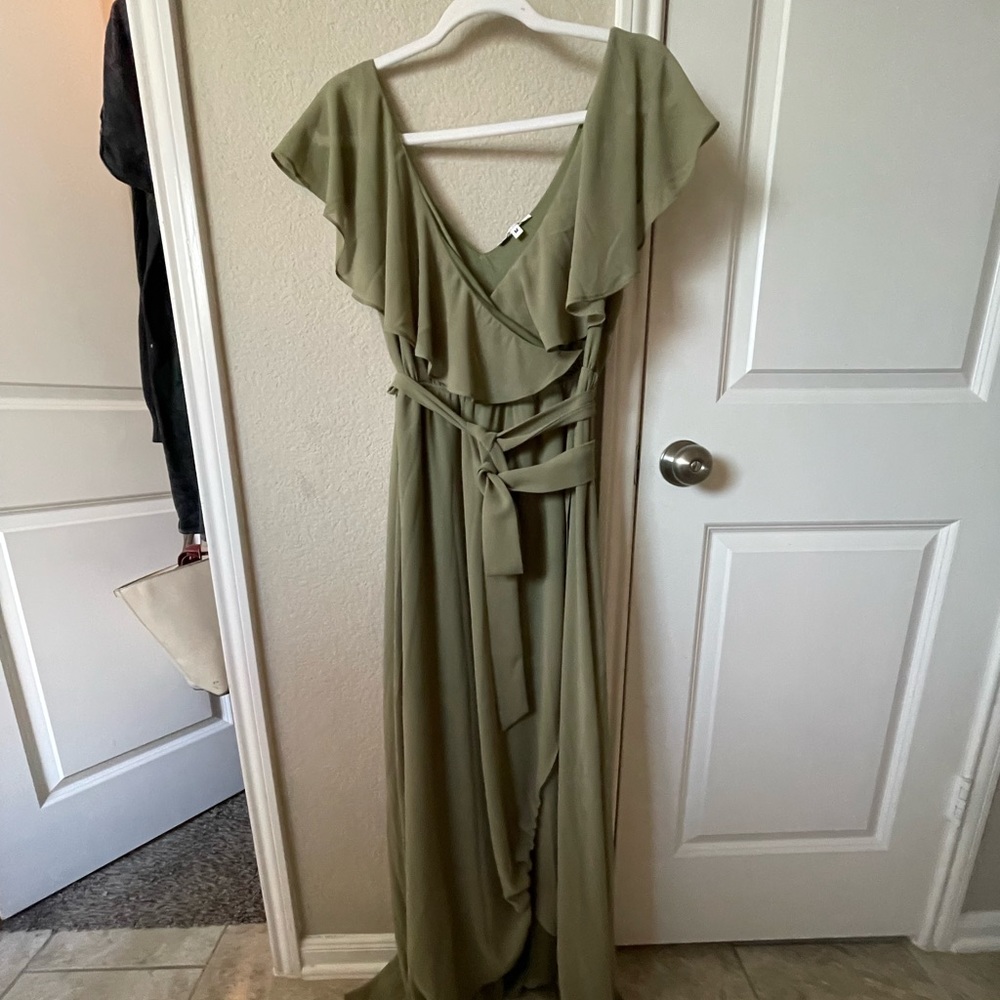 Baltic Born sage green dress